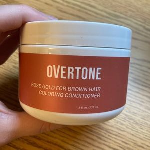 Rose gold for brown hair coloring conditioner